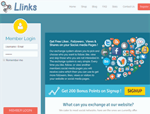 Tablet Screenshot of llinks.org